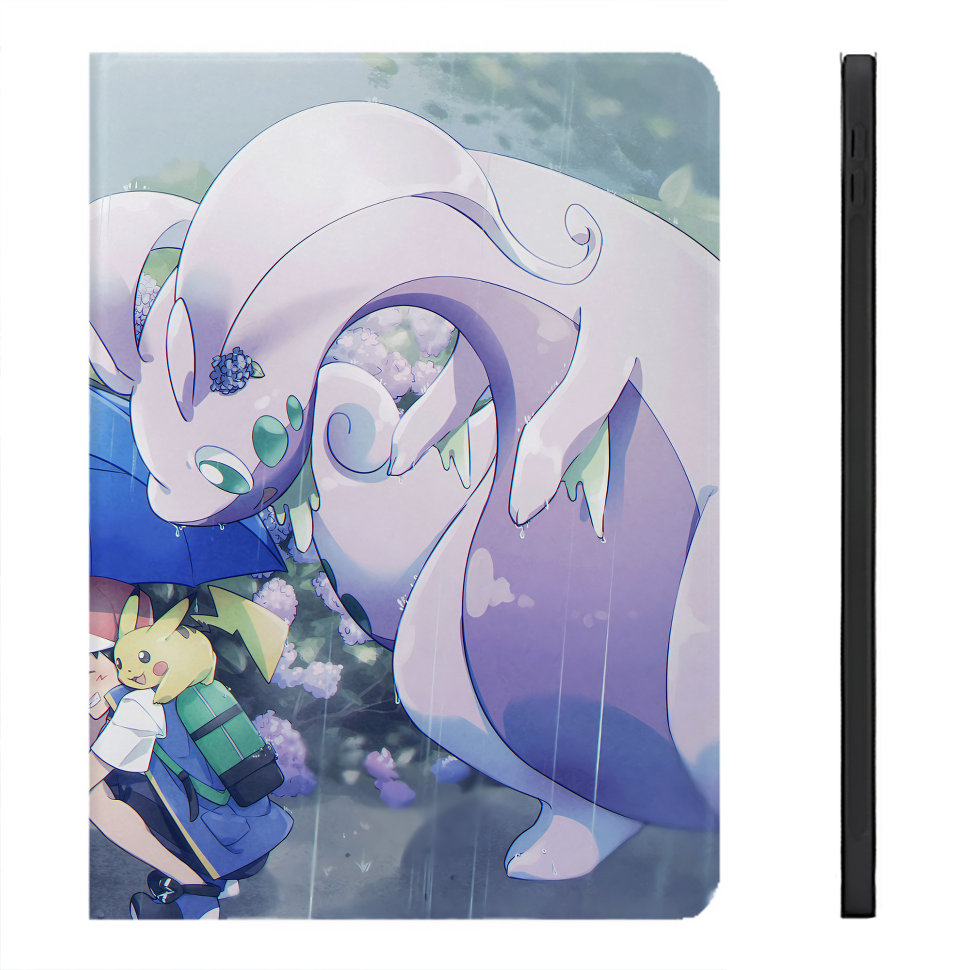 （画像用） ポケットモンスター Pokémon IPadケース ペンホルダー付き ブックスタイルデザイン